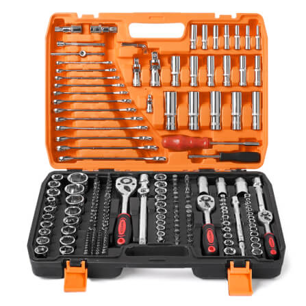 ชุดบ็อกซ์ InnTech รุ่น WKT-216PCS 1/4 , 3/8 , 1/2 นิ้ว แพ็ก 216 ชิ้น_2